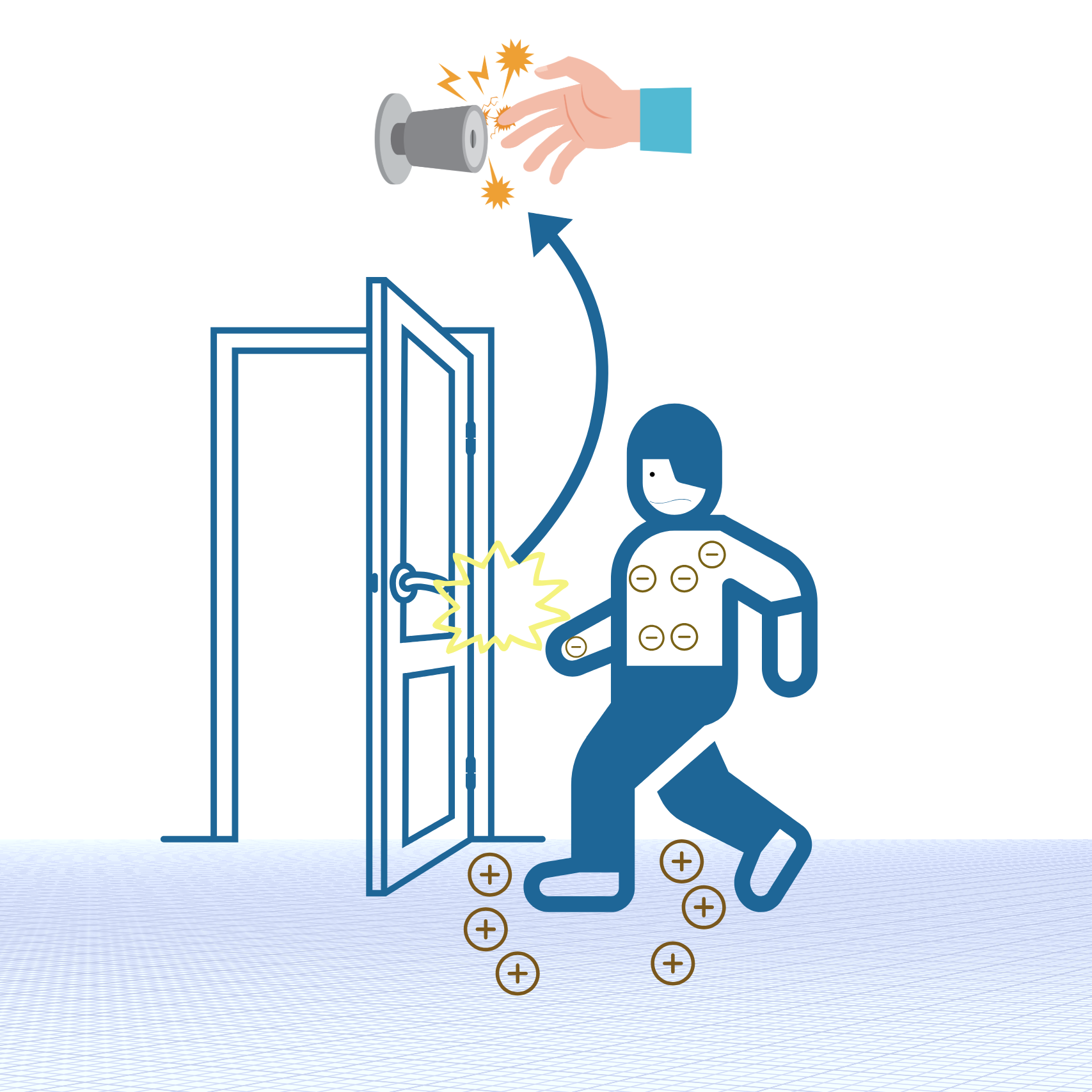 Static Electricity Illustration